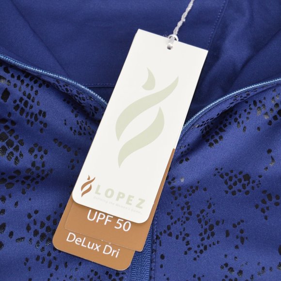 Nancy Lopez Golf Womens Long-sleeved Quarter Zip Balance UPF50+ Golf Medium NWT - Picture 13 of 14